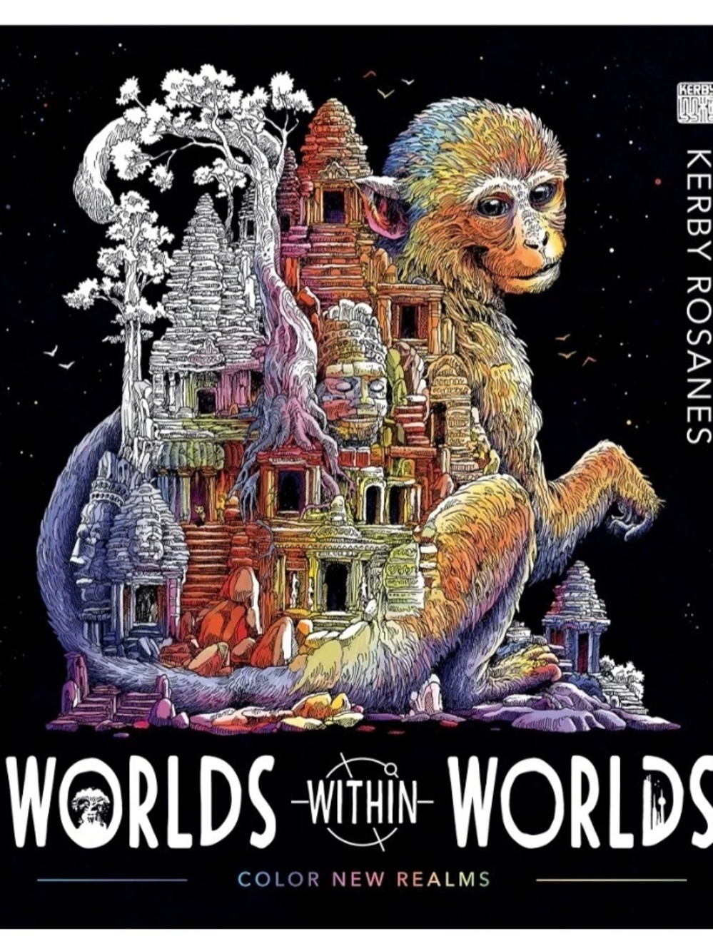 Worlds Within Worlds Color New Realms Adult Coloring Book